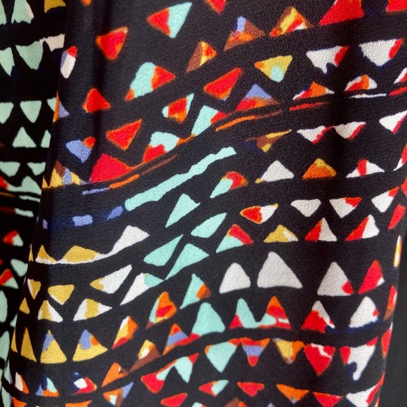 BCBG multicolored, racer back top—small - Picture 4 of 6